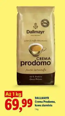 Lidl Dallmayr Crema Prodomo, kawa ziarnista oferta