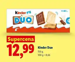 Lidl Kinder Duo oferta