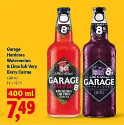Lidl Garage Hardcore Watermelon & Lime lub Very Berry Cosmo oferta