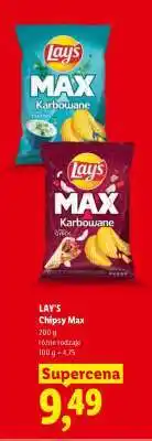 Lidl LAY'S Chipsy Max oferta