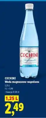 Lidl CECHINI Woda magnezowo-wapniowa oferta