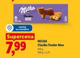 Lidl MILKA Ciastka Tender Moo oferta