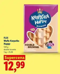 Lidl Flis Wafle Karpatka Happy oferta