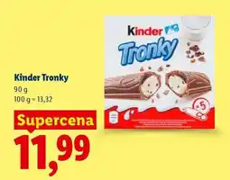 Lidl Kinder Tronky oferta