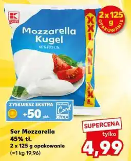 Kaufland Ser Mozzarella 45% tł oferta