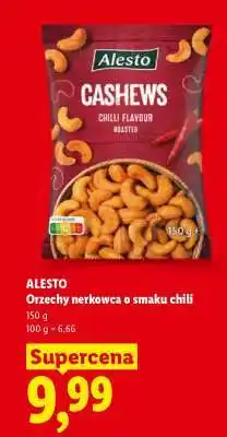 Lidl ALESTO Orzechy nerkowca o smaku chili oferta