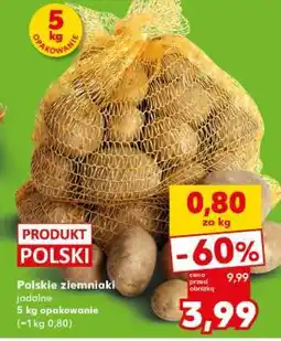 Kaufland Polskie ziemniaki jadalne 5 kg opakowanie oferta