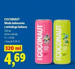 Lidl COCONAUT Woda kokosowa z młodego kokosa oferta