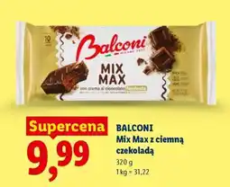 Lidl BALCONI Mix Max z ciemną czekoladą oferta