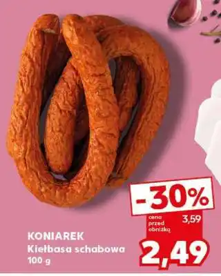 Kaufland KONIAREK Kiełbasa schabowa 100 g oferta