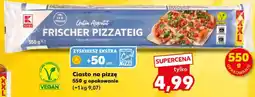 Kaufland Ciasto na pizzę 550 g opakowanie oferta