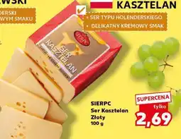 Kaufland SIERPC Ser Kasztelan Złoty 100 g oferta