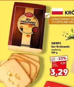 Kaufland SIERPC Ser Królewski wędzony 100 g oferta