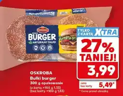 Kaufland OSKROBA Bułki burger oferta