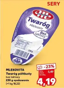 Kaufland MLEKOVITA Twaróg półtłusty oferta