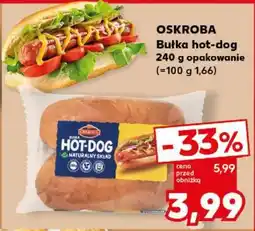 Kaufland OSKROBA Bułka hot dog oferta