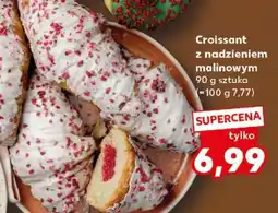 Kaufland Croissant z nadzieniem malinowym oferta