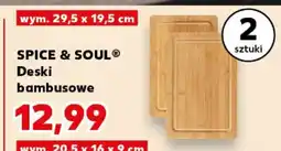 Kaufland SPICE & SOUL Deski bambusowe oferta