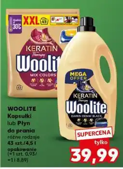 Kaufland WOOLITE Kapsułki lub Płyn do prania oferta