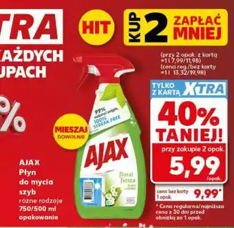 Kaufland AJAX Płyn do mycia szyb oferta