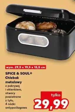 Kaufland SPICE & SOUL Chlebak metalowy oferta