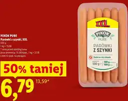 Lidl Parówki z szynki, XXL oferta