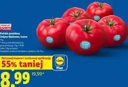 Lidl Polskie pomidory Jedyne Malinowe, luzem oferta