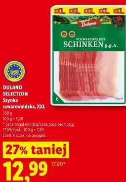 Lidl Szynka szwarcwaldzka, XXL oferta