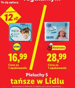 Lidl Pieluchy 5 oferta