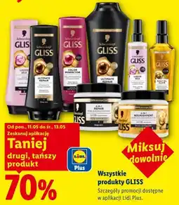Lidl Wszystkie produkty GLISS oferta