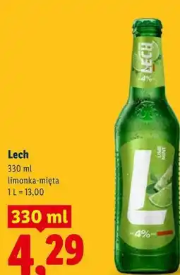 Lidl Lech limonka-mięta oferta