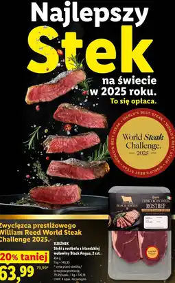 Lidl Steki z rostbefu z irlandzkiej wołowiny Black Angus, 2 szt oferta