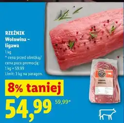 Lidl RZEŹNIK Wołowina - ligawa oferta