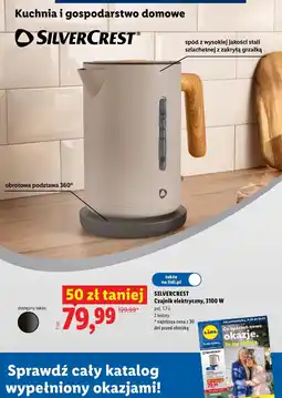 Lidl SILVERCREST Czajnik elektryczny, 3100 W oferta