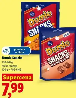 Lidl Dumle Snacks różne rodzaje oferta