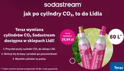 Lidl Wymiana cylindrów CO2 Sodastream oferta