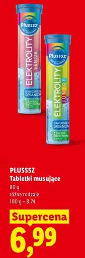 Lidl Tabletki musujące oferta