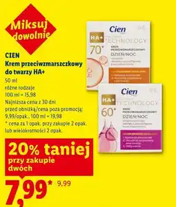 Lidl Krem przeciwzmarszczkowy do twarzy HA+ oferta