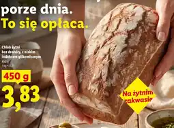 Lidl Chleb żytni bez drożdży, z niskim indeksem glikemicznym oferta