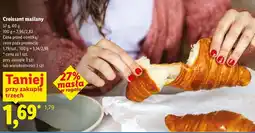 Lidl Croissant maślany oferta