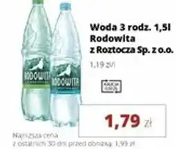Torimpex Rodowita z Roztocza Woda oferta