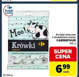Globi Krówki mleczne z dodatkiem masła CARREFOUR oferta