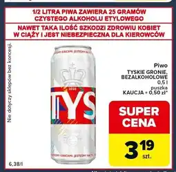 Globi Piwo TYSKIE GRONIE puszka oferta