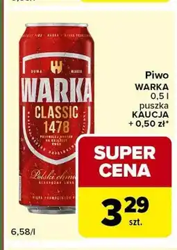 Carrefour Express Piwo Warka oferta