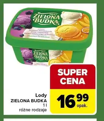 Lody ZIELONA BUDKA