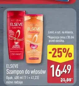 ALDI Szampon do włosów ELSEVE Dream Long oferta