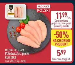ALDI Polędwiczki z piersi kurczaka Mięsne Specjały oferta