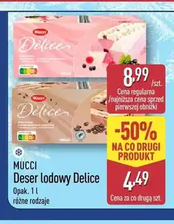 ALDI Deser lodowy Mucci Delice oferta