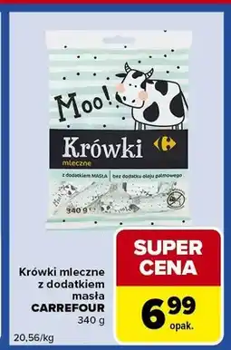 Carrefour Express Krówki mleczne z dodatkiem masła CARREFOUR oferta