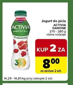 Carrefour Express Jogurt do picia ACTIVIA DANONE oferta